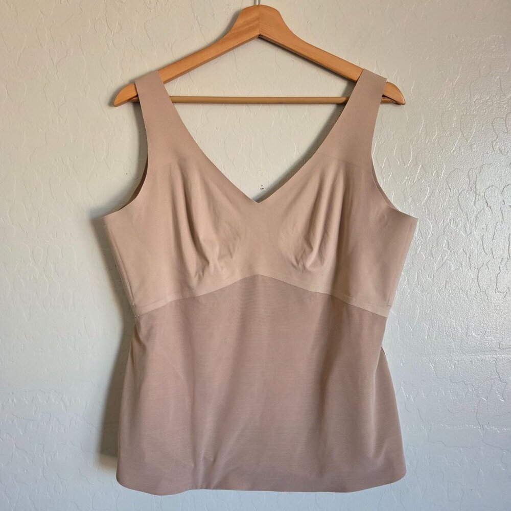Honeylove Liftwear Cami Shapewear Tank Top in Sand Sz Womens 2X Stretch Slimming